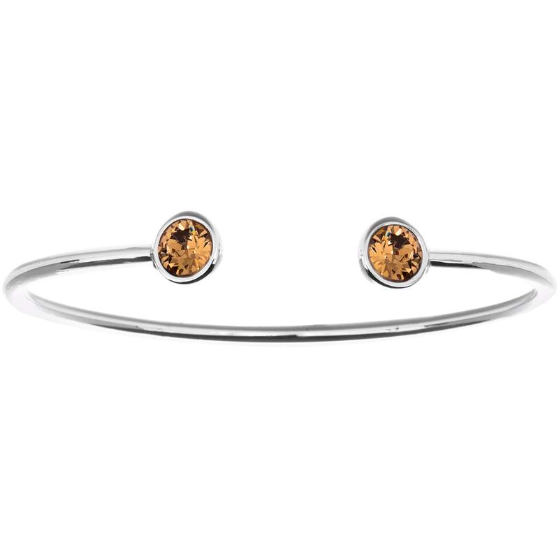 Bracelet fantaisie cristal Novembre - vue 1