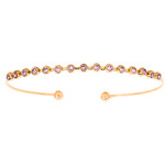Bracelet fantaisie cristal Juin - vue 1