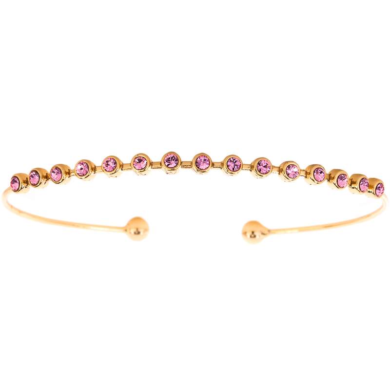 Bracelet fantaisie cristal Octobre - vue 1