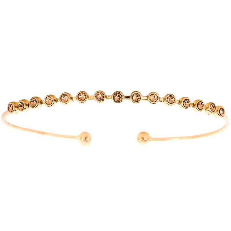 Bracelet fantaisie cristal Novembre - vue 1
