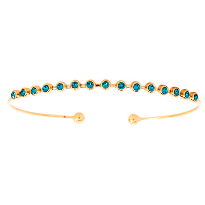 Bracelet fantaisie cristal Décembre - vue 1