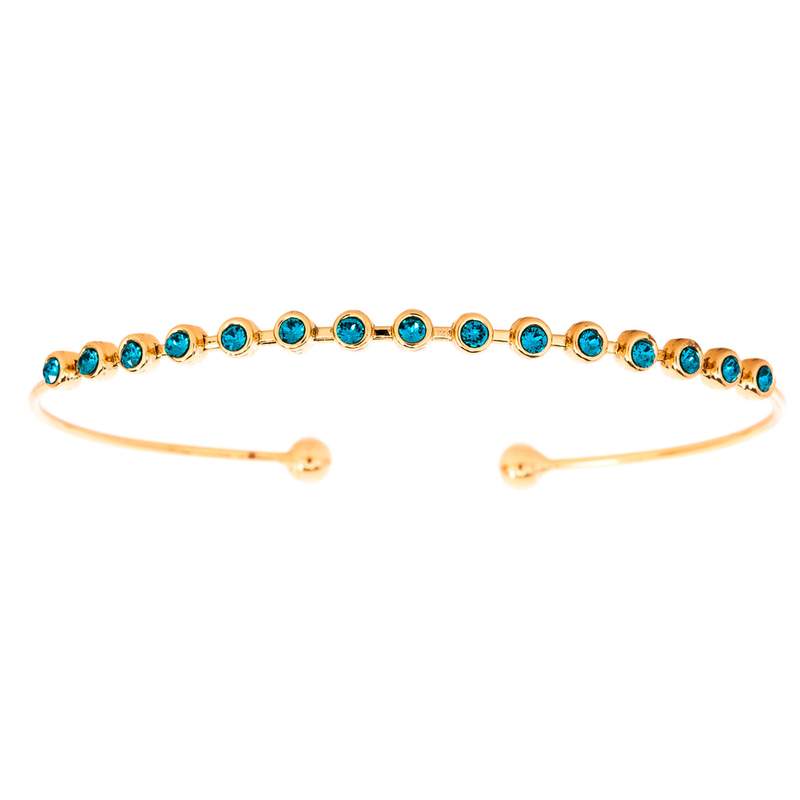 Bracelet fantaisie cristal Décembre - vue 1