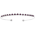 Bracelet fantaisie cristal Février - vue 1