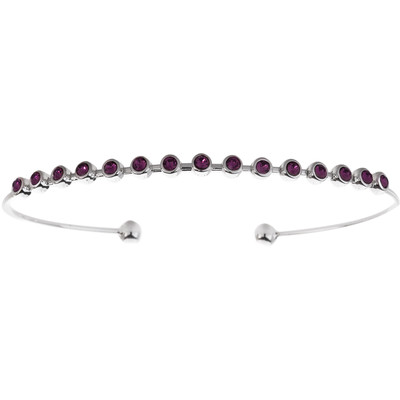 Bracelet fantaisie cristal Février