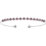 Bracelet fantaisie cristal Octobre - vue 1