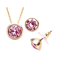 Parure fantaisie cristal octobre