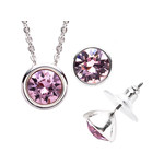 Parure fantaisie cristal juin - vue 1