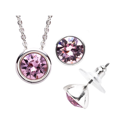 Parure fantaisie cristal juin