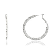 Boucles d'oreilles fantaisie cristal