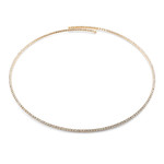 Collier fantaisie cristal - vue 1