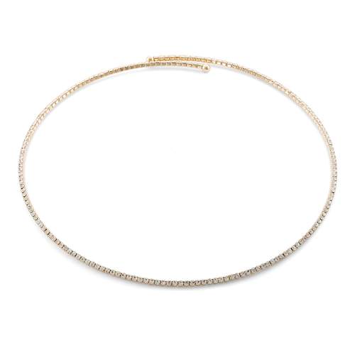 Collier fantaisie cristal
