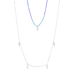 46 cm fashion steel necklace - view 1