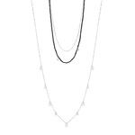Collier acier fantaisie 46 cm - vue 1