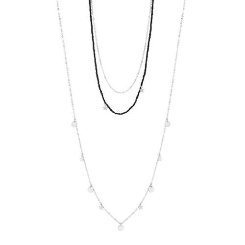 Collier acier fantaisie 46 cm