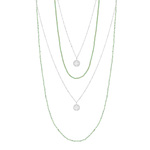 Collier acier fantaisie 47 cm - vue 1