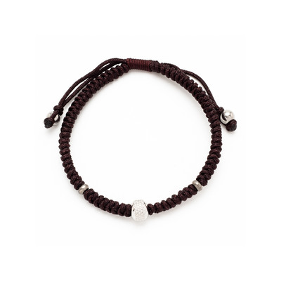 Bracelet cordon marron | MATY