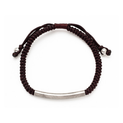 Bracelet cordon marron | MATY