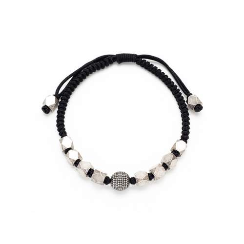 Bracelet cordon acier