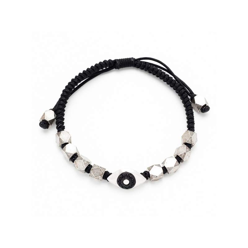 Bracelet cordon acier - vue 1