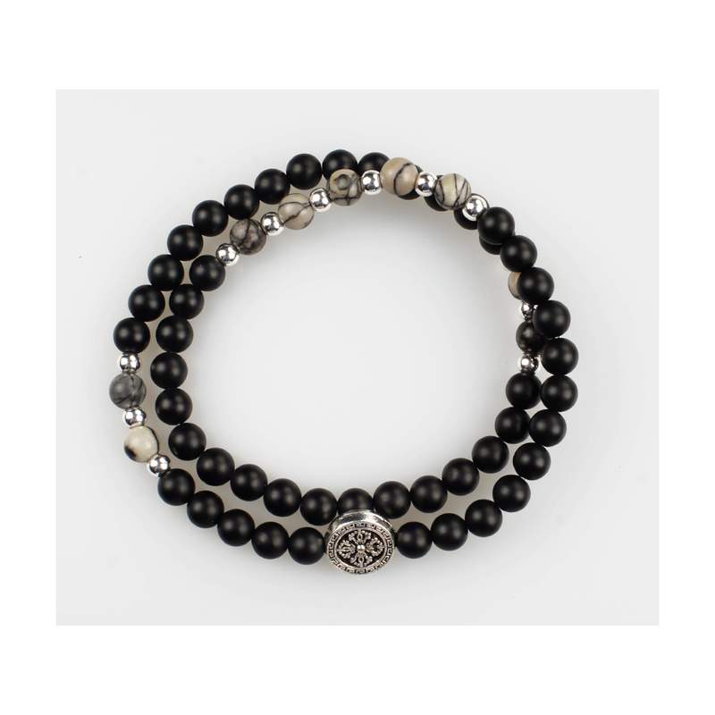 Bracelet pierres naturelles - vue 1