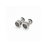 Boucles d'oreilles acier - vue 1
