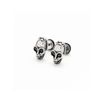 boucles d'oreilles acier - vue 1