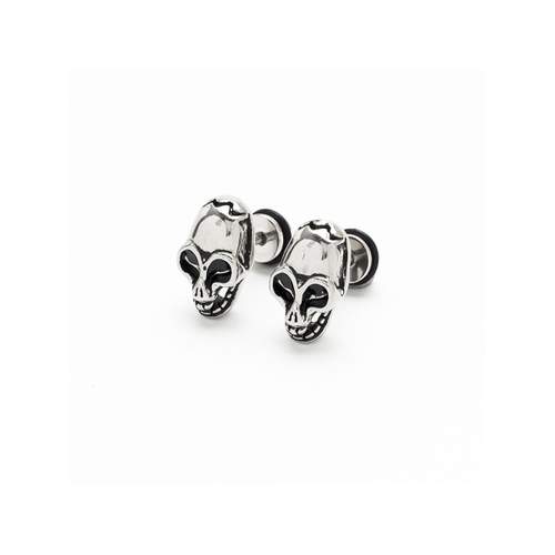 boucles d'oreilles acier