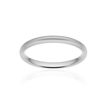 Alliance or 375 blanc mat ruban confort 2,5mm - vue 1