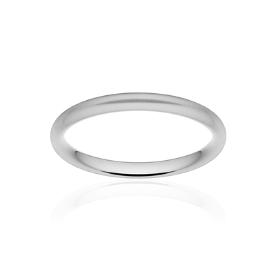 Alliance or 375 blanc mat ruban confort 2,5mm - vue 1