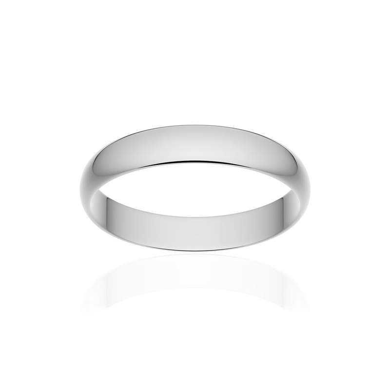 Alliance platine 950 poli ruban 3,5 mm - vue 1