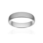 Alliance platine 950 brossé ruban confort 5 mm - vue 1