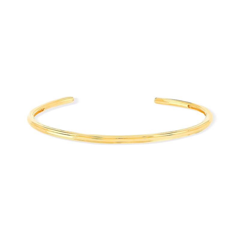 Bracelet plaqué or jaune 58 mm - vue 1