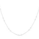 Chaine argent 925 boules 45 cm - vue 1