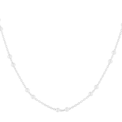 Chaine argent 925 boules 45 cm