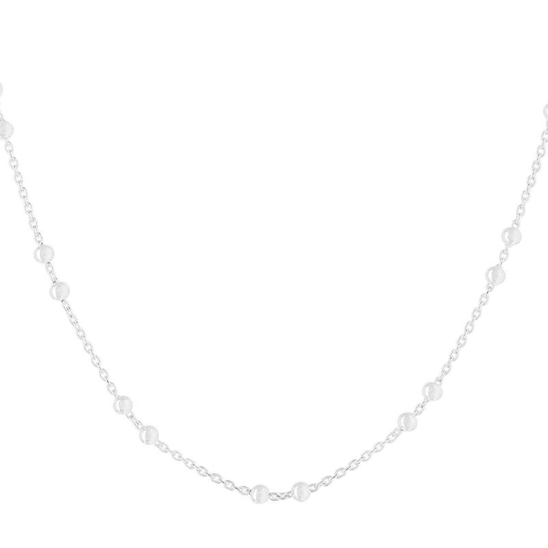 Chaine argent 925 boules 45 cm - vue 1