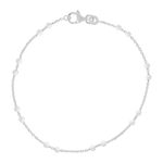 Bracelet argent 925 boules 18 cm - vue 1