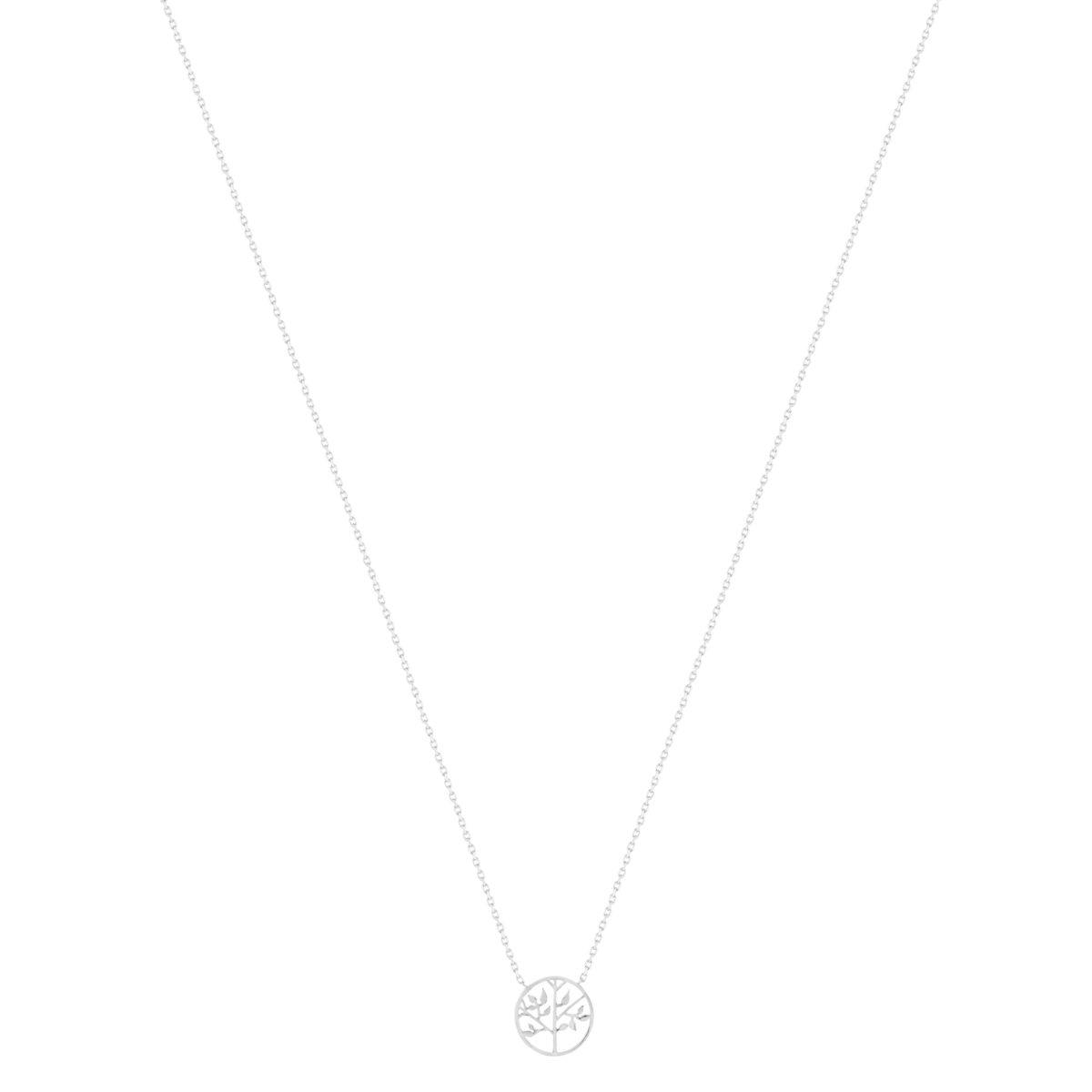 Collier argent 925, motif arbre de vie 45 cm - vue 2