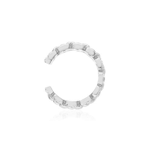 Clip d'oreille earcuff argent 925 style chainage vendu à l'unité