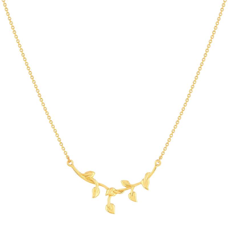 Collier or 375 jaune 45 cm - vue 1