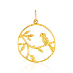 Pendentif or 375 jaune - vue 1