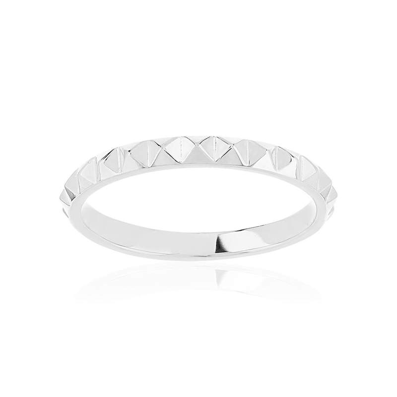 Bague argent - vue 1