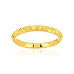 Bague plaqué or jaune - vue 1