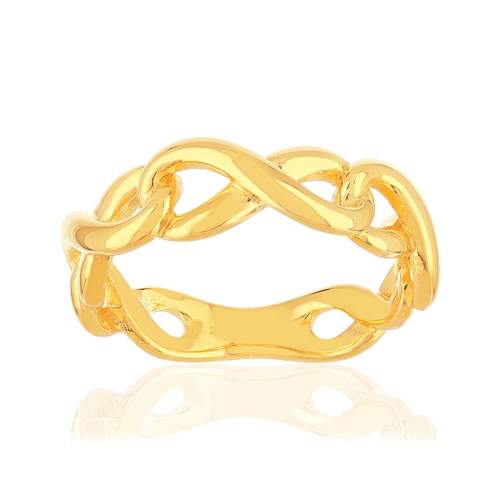 Bague plaqué or jaune