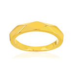 Bague plaqué or jaune - vue 1