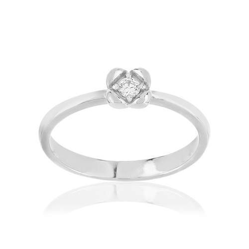 Bague argent zirconias