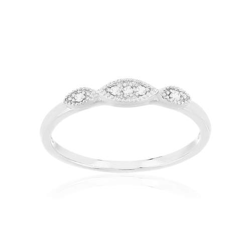 Bague argent 925 zirconias