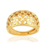 Bague or 375 jaune - vue 1