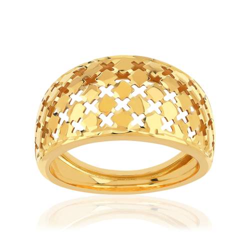 Bague or 375 jaune