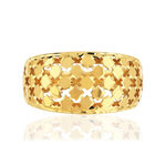 Bague or 375 jaune - vue 3