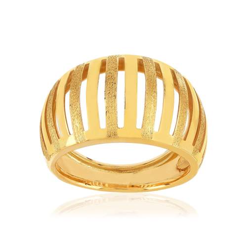 Bague or 375 jaune